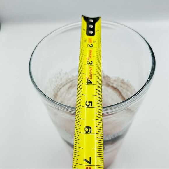 EUC Artistic Glass Vase Unique Pink Design Large Heavy Duty 11” Tall - Picture 7 of 8